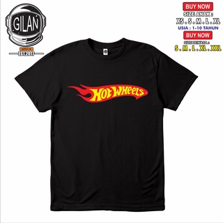 เสื้อคนอ้วน - เสื้อยืดHotwheelsโลโก้เสื้อยืดเกม-ผ้าGilan