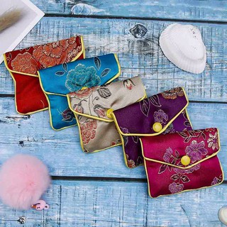 1pcCute HOT Various Colours Zipper Jewelry Gift Pouch