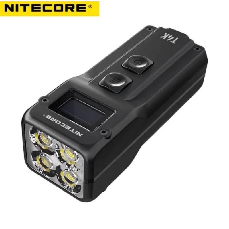 Nitecore T4K สุดยอดไฟฉายพวงกุญแจแรงสูง 4000ลูเมน 4LED Super Bright Light ชาร์จ USB Type C
