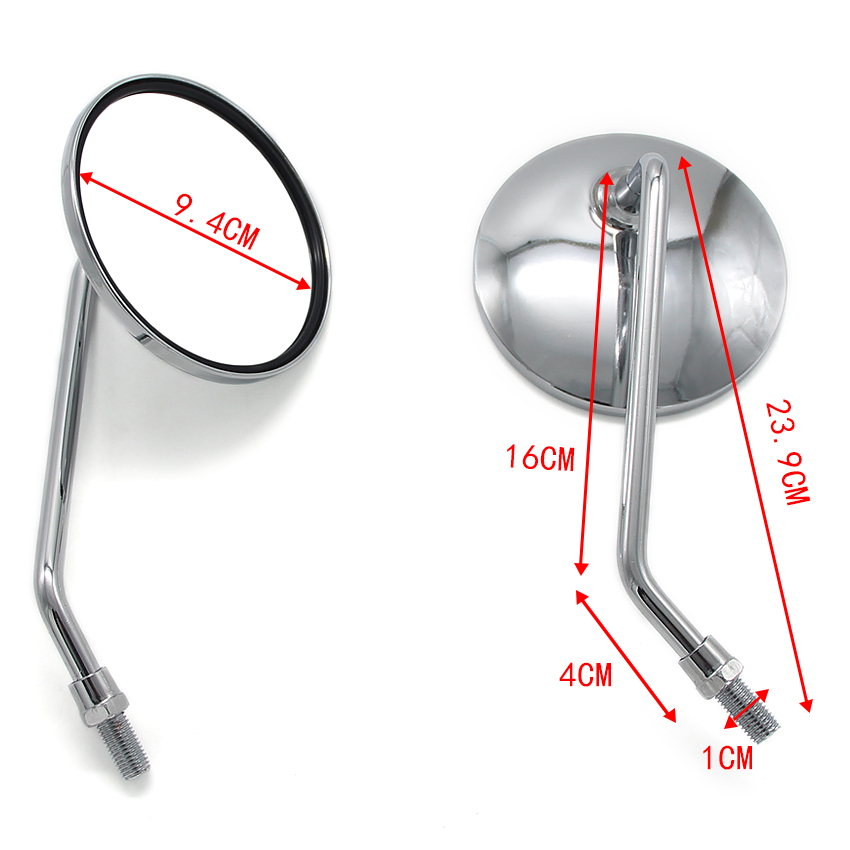 กระจกมองหลังสําหรับ Suzuki Gt380 A100 Gt750 Gt550 Gt125 T500 Gt185 Gt250