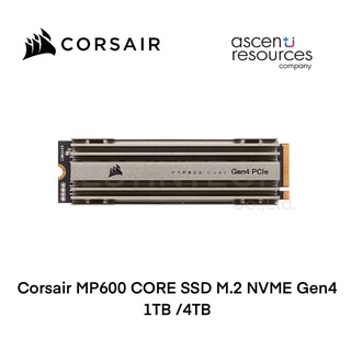 SSD (เอสเอสดี) CORSAIR MP600 CORE PCIe NVMe M.2 2280 GEN4 1TB/4TB ของใหม่ประกัน 5ปี