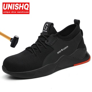 Safety Shoes รองเท้าเซฟตี้หัวเหล็ก ผู้ชาย ผู้หญิง แฟชั่น 35-50 188