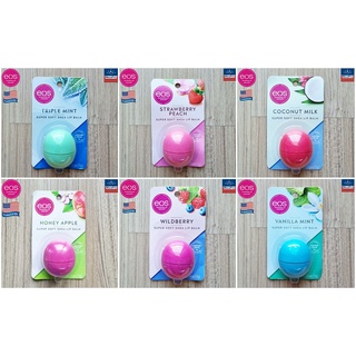 EOS® Super Soft Shea Lip Balm 7g ลิปบาล์ม บำรุงริมฝีปาก กลิ่นหอมหวานละมุน ลิปไข่