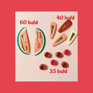 ราคา รวมส่ง Watermelon set🍉 มีทั้งหมด 12 ชิ้น เซตนี้น่ารักมากๆ