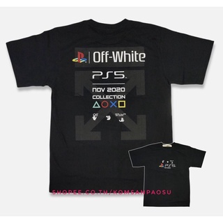 เสื้อผ้าผช🔥 เสื้อยืด offwhite x ps5 nov 2020 collection เปสเตชั่น5 🔥S-5XL