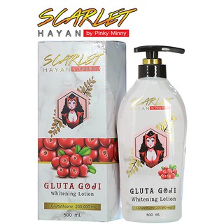 Scarlet Hayan by Pinky Minny Gluta Goji X2 Whitening Lotion