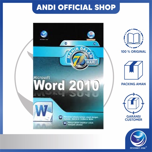 Andi สํานักพิมพ์ - Proficient ใน 7 วัน: Microsoft Word 2010