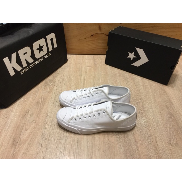 CONVERSE JACL LEATHER OX White