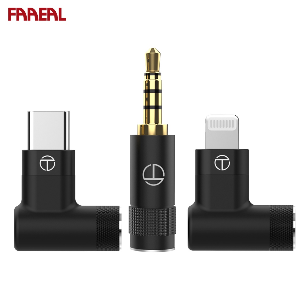 Faaeal TRN ปลั๊กแจ็คหูฟัง ตัวผู้ 3.5 มม. 2.5 มม. 4.4 มม. Type-c แบบเปลี่ยน สําหรับ TRN T2 pro T3 pro