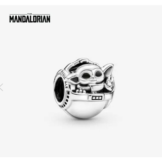 (พร้อมส่ง)*New*Pandora Star Wars Grogu™ &amp; Crib Charm