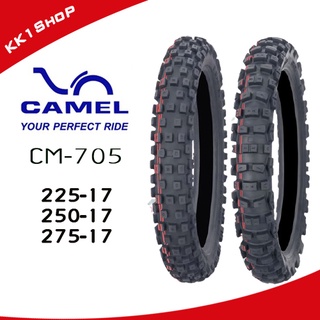 ยาง​นอกดอกวิบาก​ Camel ลายวิบาก(Cm705)​ยางวิบาก ยางวิบากขอบ17ขอบ70/100-17 80/100-17(70/100-17)