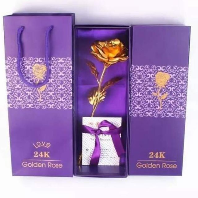 กุหลาบทอง24K