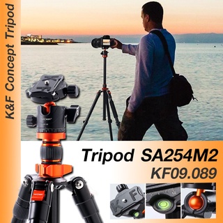 K&amp;F Concept KF09.089V1 SA254M2 Aluminum Tripod Monopod ขาตั้งกล้อง