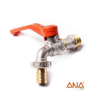 ก๊อกบอลสนาม ต่อกับสายยาง ANA ขนาด 4 หุน (1/2) 6 หุน (3/4) ด้…