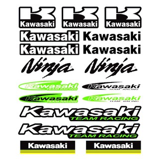 สติ๊กเกอร์สะท้อนแสงสําหรับติดตกแต่งรถจักรยานยนต์ Kawasaki