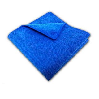 [กรอกโค้ด 2DUI40 ลด 20% ] ผ้าไมโครไฟเบอร์ สีน้ำเงิน เกรด A ขนาด 40x40 ซม.