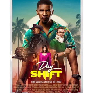 DVD งานต้องล่า Day Shift : 2022 #หนังฝรั่ง (ดูพากย์ไทยได้-ซับไทยได้) - แอคชั่น แฟนตาซี เขย่าขวัญ