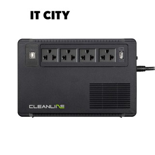 Cleanline Evolution 1000 (1000VA / 500W) (PW1-000537)อุปกรณ์สำรองจ่ายไฟ