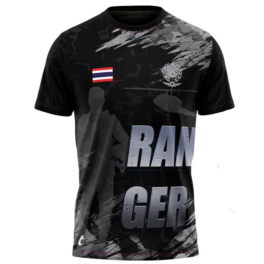 เสื้อกีฬา เสื้อออกกำลังกาย เสื้อวิ่ง tFactory เสื้อ Army เสื้อทหาร ...