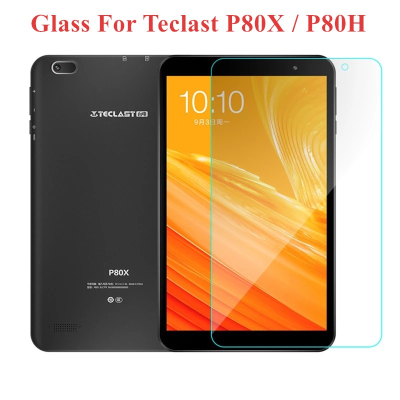 กระจกนิรภัยสําหรับ Teclast p80x p80h 8 "แท็บเล็ตพีซี,ฟิล์มกันรอยหน้าจอสําหรับ Teclast P80X P80H P80x