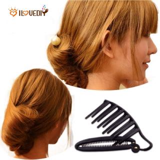 1PC พลาสติก/เรซิ่น Twist เครื่องมือ Volume Twist Machine ง่าย Fast แบบพกพาสีดำ Hair Pin Dish