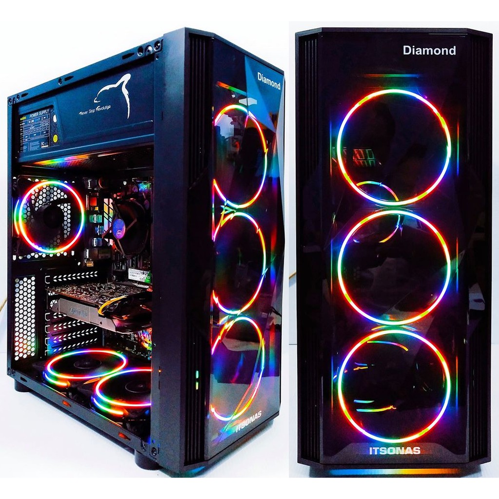 ❇️❇️(ส่งฟรี)❇️❇️คอมพิวเตอร์พร้อมใช้แรงๆ #SET #I7_6700 #GTX_1060 #RAM_16G #SSD_240G #HDD_1TB