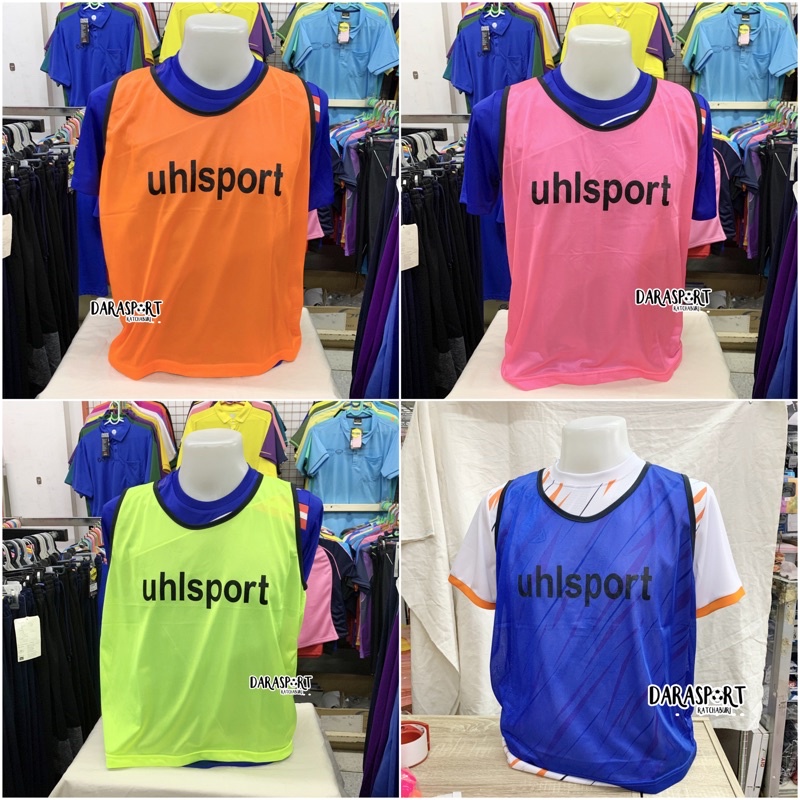 เสื้อกล้ามสำหรับใส่ซ้อม กีฬาชนิดต่างๆ / เสื้อแบ่งทีมซ้อม ฟุตบอล บาสเก็ตบอล ฯลฯ Uhlsport