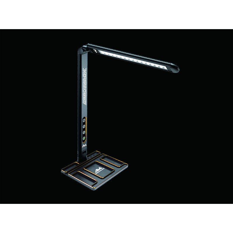 Arrowmax Alu Tray With LED Pit Lamp For Set-Up System Black Golden (AM-174004)