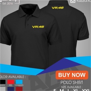 เสื้อโปโล VR46 VALENTINO ROSSI MOTO GP SHIRT