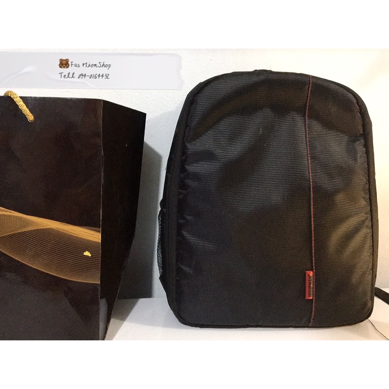 Indepman Camera Backpack Bag กระเป๋าเป้กล้อง - สีดำ *