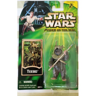 Star Wars Power of the Jedi Action Figure - Teebo (Ewok) 3.75"