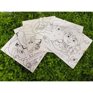 ST Career Canvas Panel เฟรมระบายสี พร้อมด้วยลายอาชีพ ขนาด 10* 10 นิ้ว มีให้เลือกถึง 6 อาชีพ