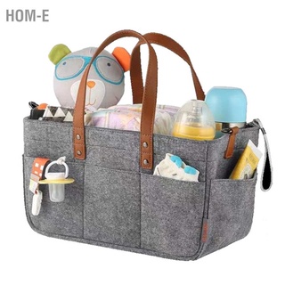 [พร้อมส่ง] Felt กระเป๋าถือ หลายช่อง สําหรับใส่ผ้าอ้อมเด็กทารก เหมาะกับการเดินทาง