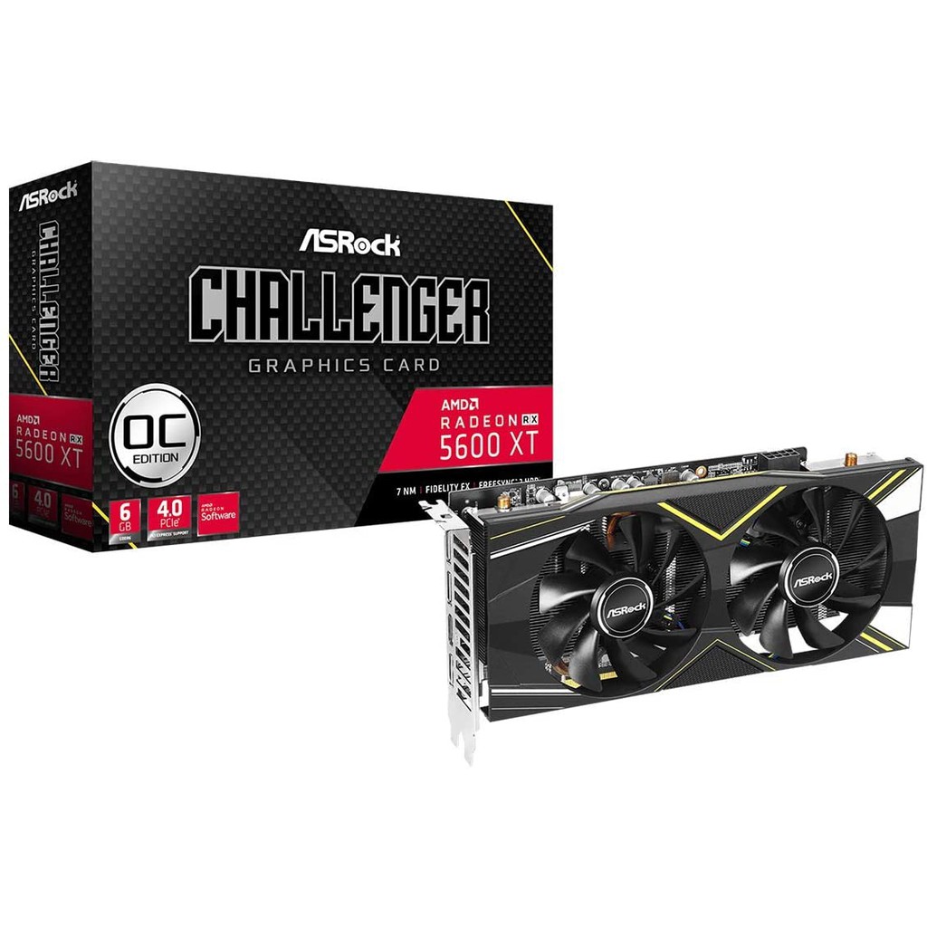 ASrock Radeon RX 5600 XT Challenger D 6G OC #RX5600XT