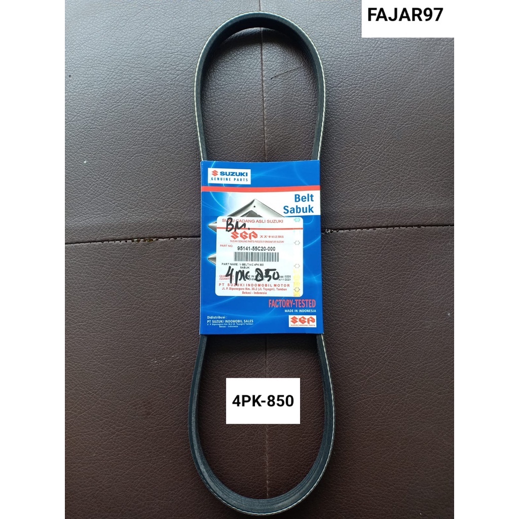 สายพานพัดลม / สายพานพัดลม AC Suzuki Katana/APV 4PK850/4PK1050/PK1060