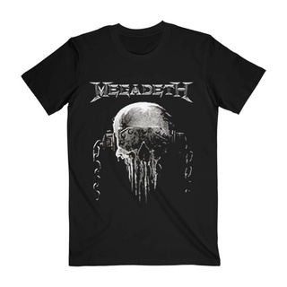 [S-5XL] เสื้อยืดผ้าฝ้าย พิมพ์ลาย megadeth MAdgng24DKghom64