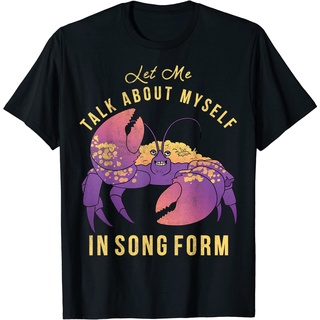 [100% Cotton] เสื้อยืดแขนสั้นลําลอง คอกลม พิมพ์ลาย Moana Let Me Talk About Myself In Song Form Tamatoa สําหรับผู้ชาย