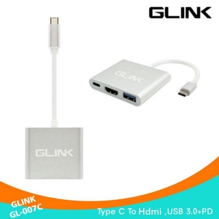 GLINK USB Type C To Hdmi USB 3.0+PD (GLINK GL-007C)