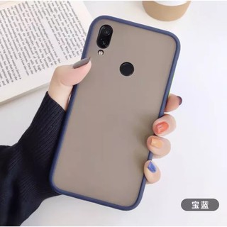 [ส่งจากไทย] เคสกันกระแทก ปุ่มสีผิวด้าน Case Xiaomi Redmi Note7 เคสเสี่ยวมี่ ขอบนิ่มหลังแข็ง