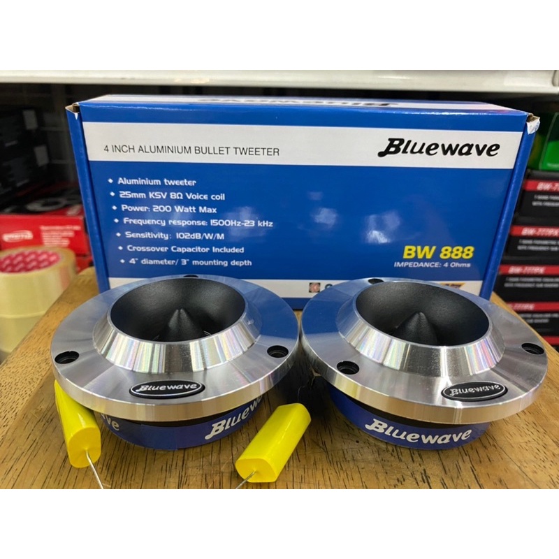 แหลม Bluewave 4นิ้ว BW-888 ว๊อยไทเทเนียม แท้100% 💥(จำนวน 2ดอก)✅หวานใสๆไม่บาดหู ‼️ ✨เพิ่มความไพเราะ แ