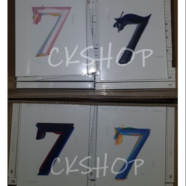 ภาพเต็มของ BTS Map of the soul