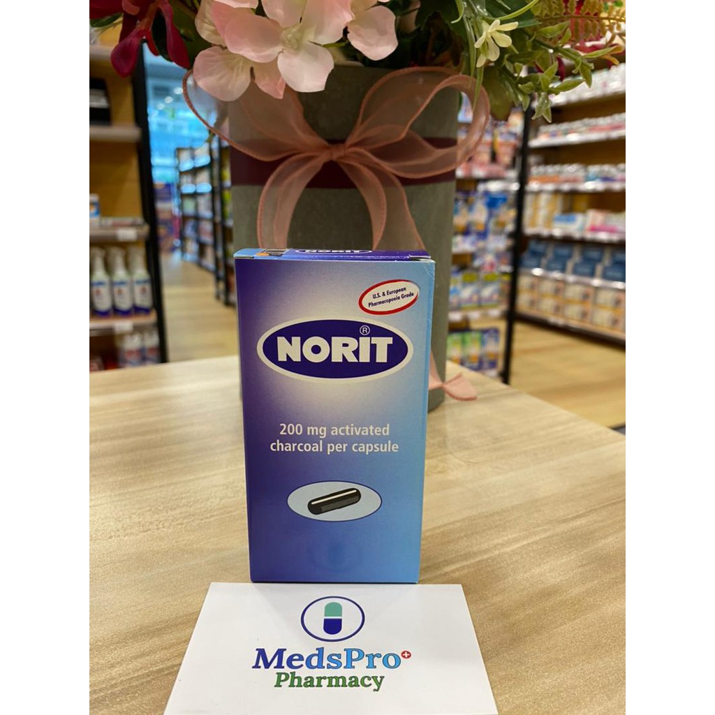 Norit 200mg ถ่านกัมมันต์ 15SX2 (Exp 11/2028)