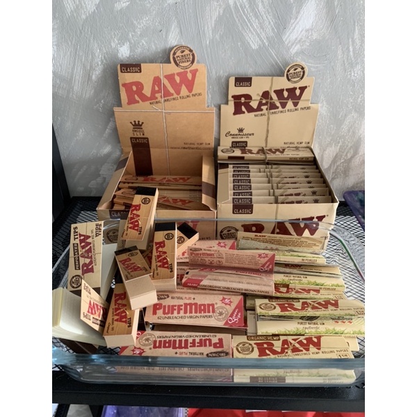 กระดาษRAW ขนาดยาวพร้อมก้น