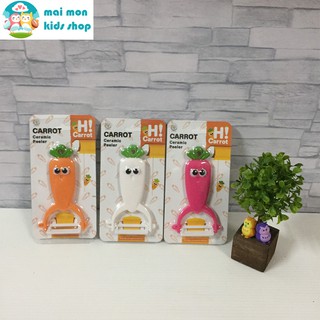 มีดปอกผักผลไม้ 🥕 Carrot Ceramic Peeler