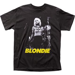 Tee Lisa เสื้อยืดผู้ชายแฟชั่น Blondie - Funtime T-Shirt Size t shirt men cotton