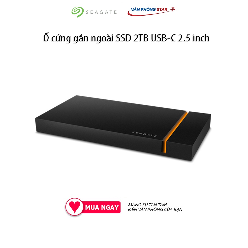Seagate Firecuda Gaming ภายนอก 2TB USB-C 2.5 นิ ้ ว SSD พอร ์ ตเชื ่ อมต ่ อ USB TypeC 3.2 โลหะเสาหิน