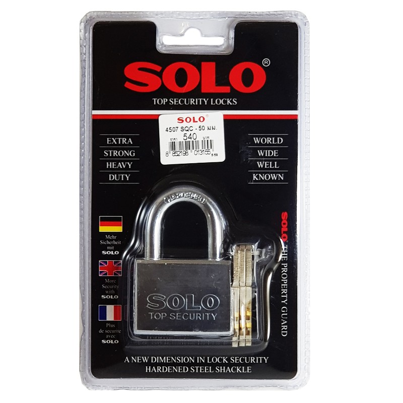 SOLO กุญแจโซโล 4507 SQC -50 มม.