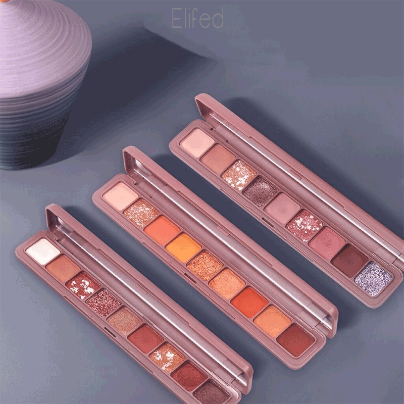 9 สีอายแชโดว์ Palette Matte Glitter Eyeshadow Palette Shiny Eye Shadow Eye Pigments