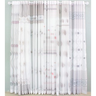 💥SALEพร้อมส่ง💥IKEA ผ้าม่านโปร่ง ม่านโปร่งแบบตาไก่ ม่านโปร่งสำเร็จรูป