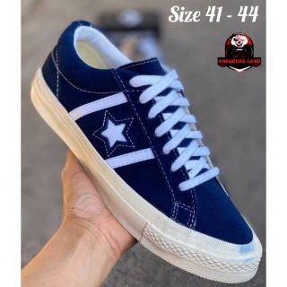 รองเท้า Converse Jack Star Bars / 💯% ไม่ผ่าน QC